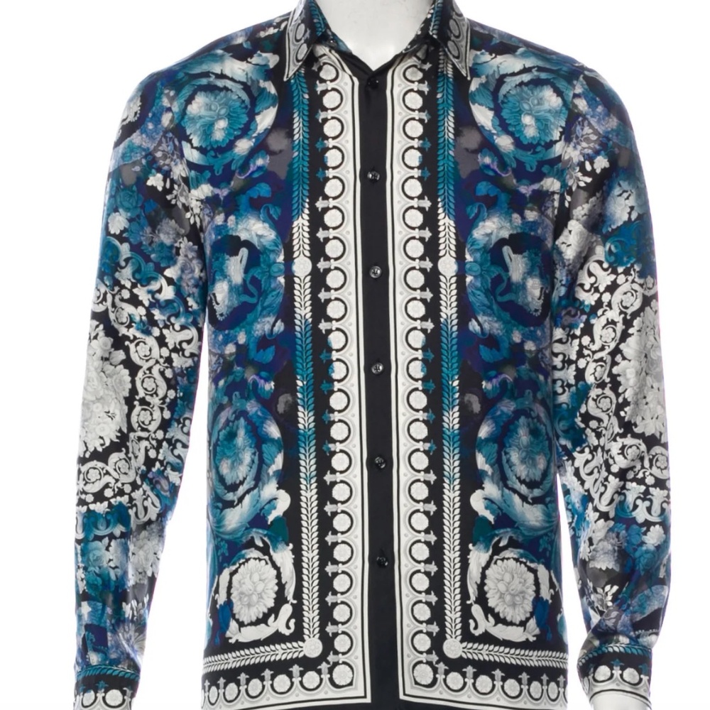 WANTED: VERSACE MEN'S 2016 SILK SHIRT